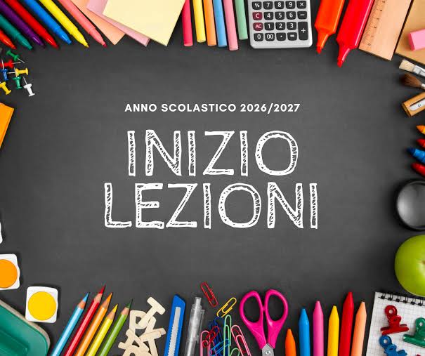 Avvio attività didattiche a.s. 2026/27